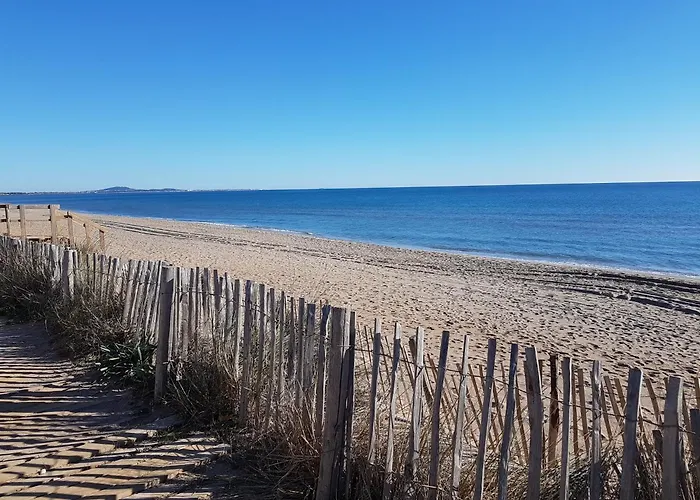 Villa Jolie Maison D'angle, Belle Terrasse Arboree Et Cloturee , 4 Couchages, Cuisine Climatisee , A 400 M De La A Lrhp58 Portiragnes